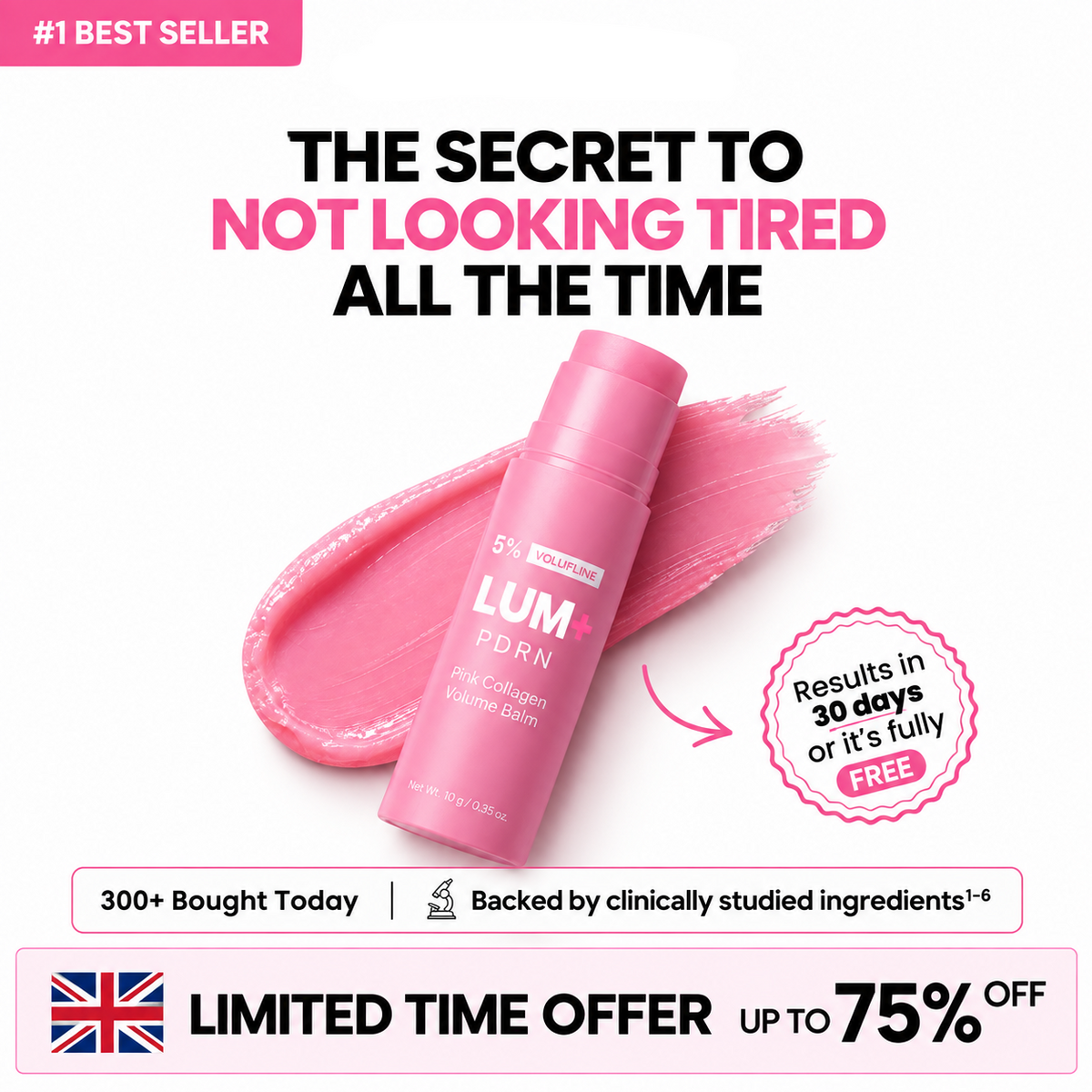 LUM+ Collagen Plump & Repair Volufiline Balm